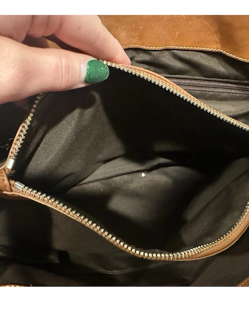 Y2K Coach Satchel Pleated Handbag